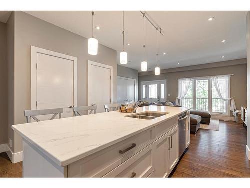 185 Clarkson Street, Fort Mcmurray, AB - Indoor Photo Showing Kitchen With Double Sink