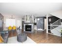 503-105 Loutit Road, Fort Mcmurray, AB  - Indoor Photo Showing Living Room With Fireplace 