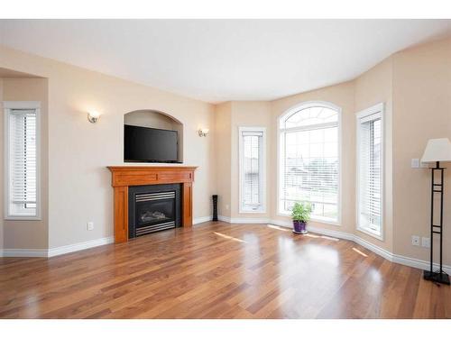 185 Pliska Crescent, Fort Mcmurray, AB - Indoor Photo Showing Living Room With Fireplace