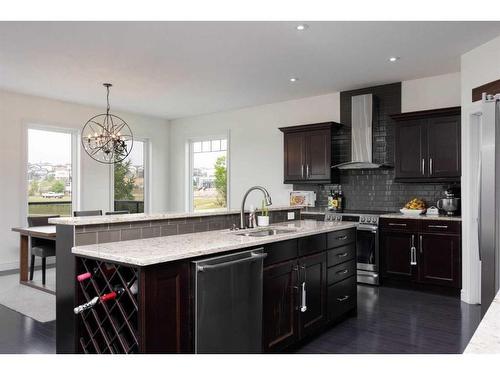 288 Falcon Drive, Fort Mcmurray, AB - Indoor Photo Showing Kitchen With Upgraded Kitchen
