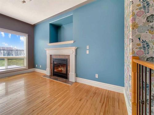 146 Plamondon Way, Fort Mcmurray, AB - Indoor Photo Showing Living Room With Fireplace