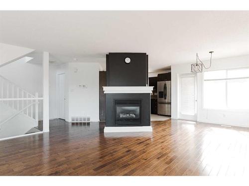 307-104 Loutit Road, Fort Mcmurray, AB - Indoor Photo Showing Living Room With Fireplace