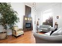 100 Trillium Bay, Fort Mcmurray, AB  - Indoor Photo Showing Living Room With Fireplace 