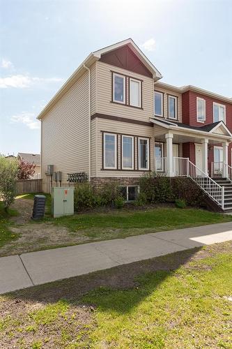 19-300 Sparrow Hawk Drive, Fort Mcmurray, AB - Outdoor With Deck Patio Veranda With Facade