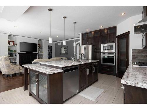 173 Blackburn Drive, Fort Mcmurray, AB - Indoor Photo Showing Kitchen With Stainless Steel Kitchen With Upgraded Kitchen