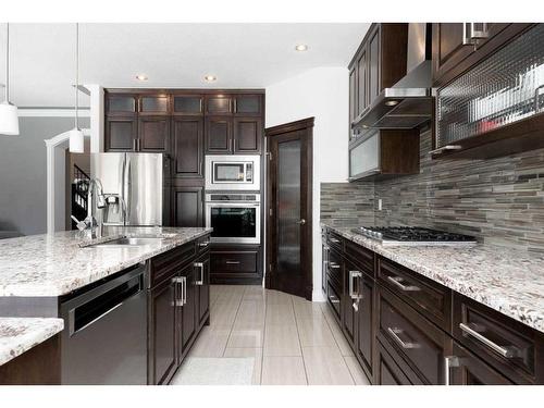 173 Blackburn Drive, Fort Mcmurray, AB - Indoor Photo Showing Kitchen With Stainless Steel Kitchen With Upgraded Kitchen