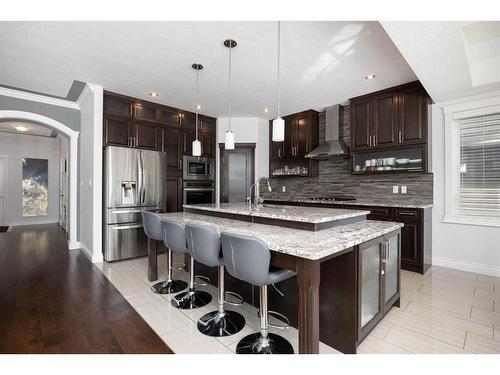 173 Blackburn Drive, Fort Mcmurray, AB - Indoor Photo Showing Kitchen With Stainless Steel Kitchen With Upgraded Kitchen