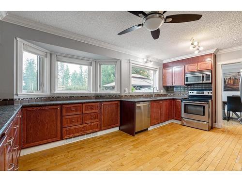 121 Burns Place, Fort Mcmurray, AB - Indoor Photo Showing Kitchen With Double Sink