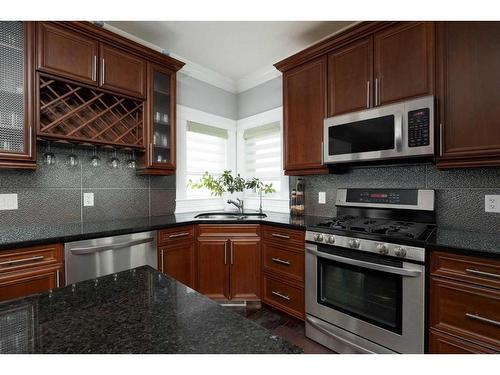 145 Fireweed Crescent, Fort Mcmurray, AB - Indoor Photo Showing Kitchen With Stainless Steel Kitchen