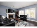 164 Heron Place, Fort Mcmurray, AB  - Indoor Photo Showing Living Room With Fireplace 