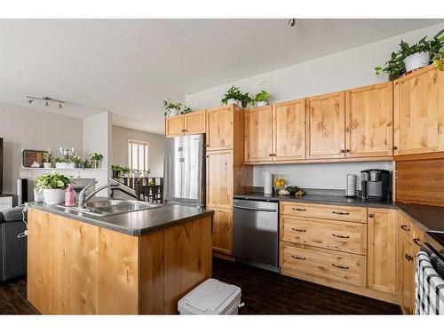 185 Blue Jay Road, Fort Mcmurray, AB - Indoor Photo Showing Kitchen With Double Sink