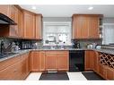 113 Sparrow Hawk Drive, Fort Mcmurray, AB  - Indoor Photo Showing Kitchen With Double Sink 