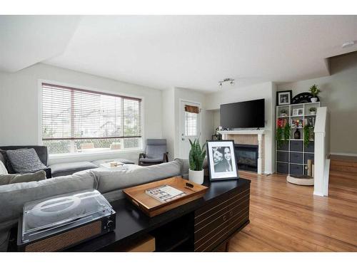 17-240 Laffont Way, Fort Mcmurray, AB - Indoor Photo Showing Living Room With Fireplace