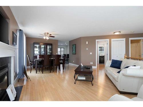 101 Trillium Road, Fort Mcmurray, AB - Indoor Photo Showing Living Room With Fireplace