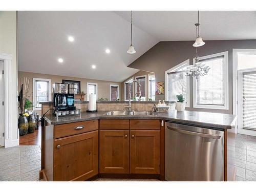 345 Sandpiper Road, Fort Mcmurray, AB - Indoor Photo Showing Kitchen With Double Sink