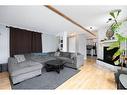 176 Cokerill Crescent, Fort Mcmurray, AB  - Indoor Photo Showing Living Room With Fireplace 