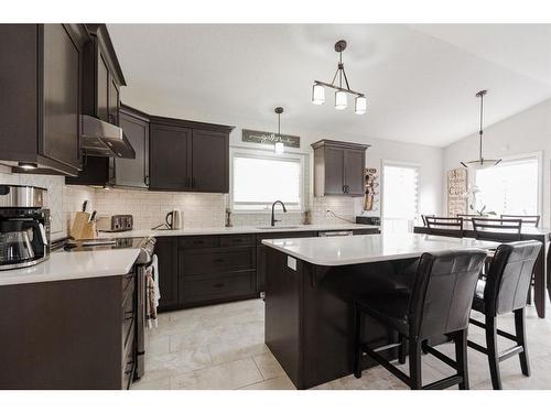 148 Eglert Drive, Fort Mcmurray, AB - Indoor Photo Showing Kitchen With Upgraded Kitchen