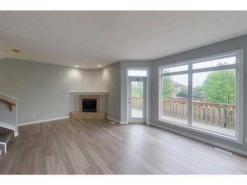 54-97 Wilson Drive, Fort Mcmurray, AB - Indoor Photo Showing Living Room With Fireplace