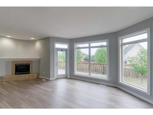 54-97 Wilson Drive, Fort Mcmurray, AB - Indoor Photo Showing Living Room With Fireplace