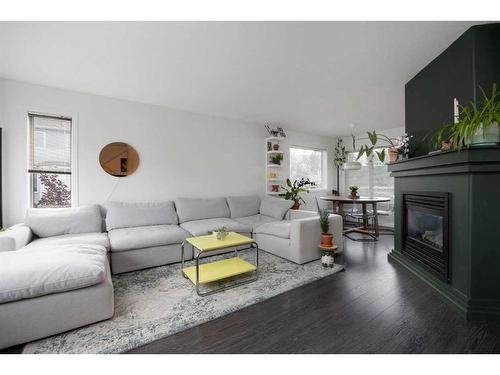 301-104 Loutit Road, Fort Mcmurray, AB - Indoor Photo Showing Living Room With Fireplace