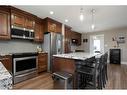 110 Aspenhill Drive, Fort Mcmurray, AB  - Indoor Photo Showing Kitchen With Stainless Steel Kitchen With Upgraded Kitchen 