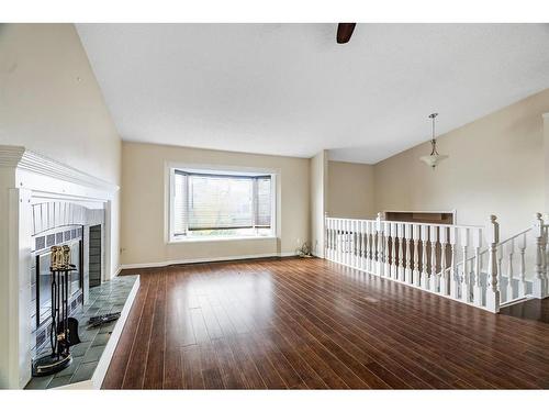 105 Ball Place, Fort Mcmurray, AB - Indoor Photo Showing Other Room With Fireplace