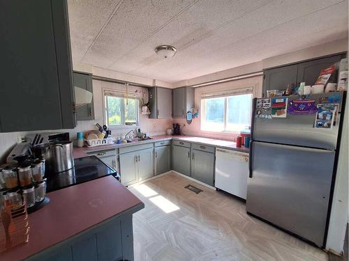 255-13221 Twp Rd 680 (Golden Sands), Rural Lac La Biche County, AB - Indoor Photo Showing Kitchen With Double Sink