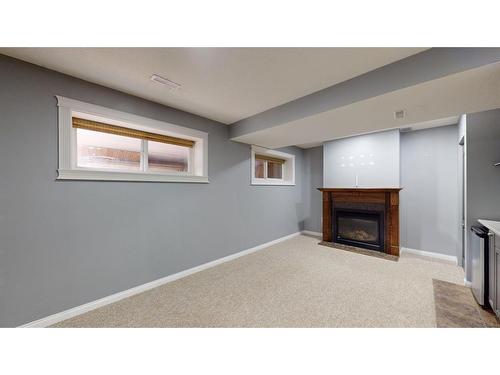 277 Smallwood Street, Fort Mcmurray, AB - Indoor With Fireplace