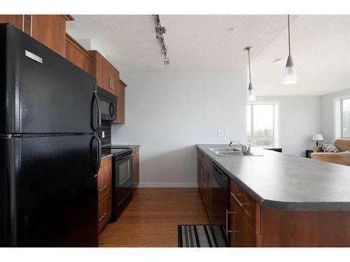 2405-204 Sparrow Hawk Drive, Fort Mcmurray, AB - Indoor Photo Showing Kitchen With Double Sink