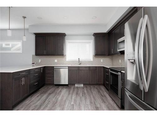 224 Siltstone Place, Fort Mcmurray, AB - Indoor Photo Showing Kitchen With Stainless Steel Kitchen With Upgraded Kitchen