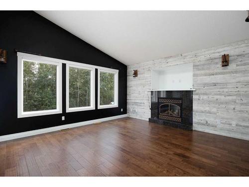 329 Mustang Road, Fort Mcmurray, AB - Indoor Photo Showing Living Room With Fireplace