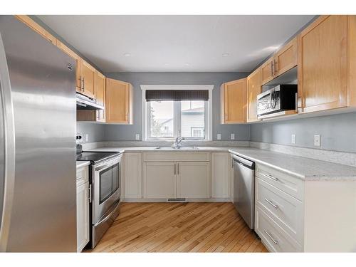 361 Diefenbaker Drive, Fort Mcmurray, AB - Indoor Photo Showing Kitchen With Stainless Steel Kitchen