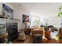 30-98 Wilson Drive, Fort Mcmurray, AB  - Indoor Photo Showing Living Room With Fireplace 