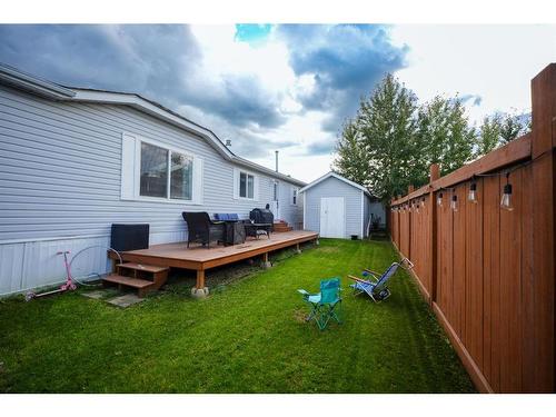 128 Mckinlay Crescent, Fort Mcmurray, AB - Outdoor With Deck Patio Veranda With Backyard With Exterior