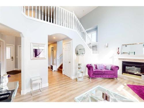 228 Warren Road, Fort Mcmurray, AB - Indoor Photo Showing Other Room With Fireplace