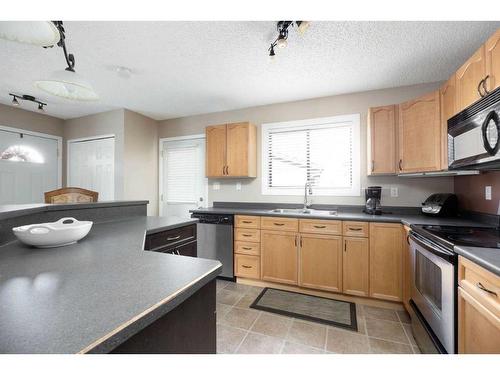 142 Grayling Crescent, Fort Mcmurray, AB - Indoor Photo Showing Kitchen With Double Sink