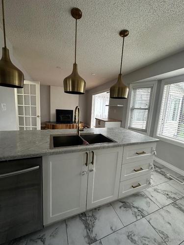 109 Robichaud Street, Fort Mcmurray, AB - Indoor Photo Showing Kitchen With Double Sink