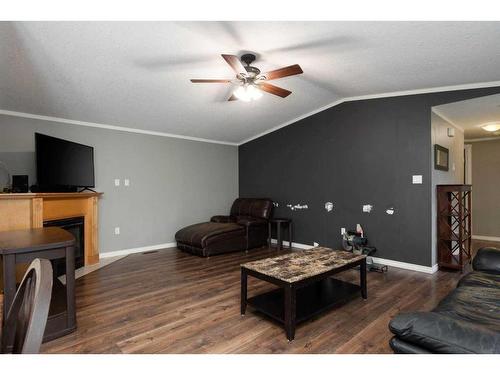 182 Cedar Street, Fort Mcmurray, AB - Indoor Photo Showing Living Room With Fireplace