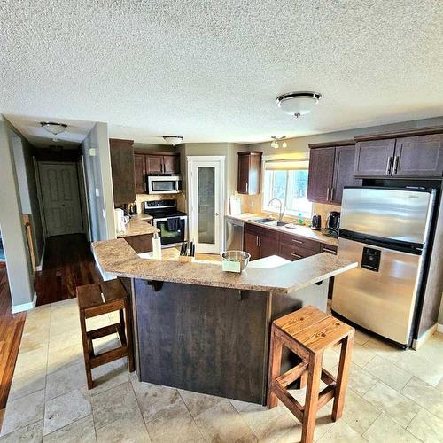 103 Laura'S Spruce Dr, Lac La Biche, AB - Indoor Photo Showing Kitchen With Upgraded Kitchen