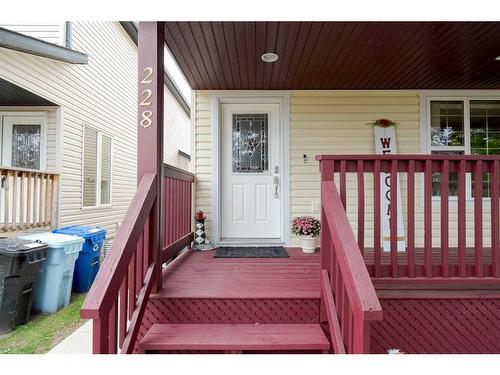 228 Coyote Crescent, Fort Mcmurray, AB - Outdoor With Deck Patio Veranda With Exterior