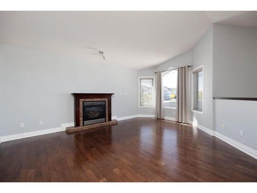 252 Crown Creek Lane, Fort Mcmurray, AB - Indoor Photo Showing Living Room With Fireplace