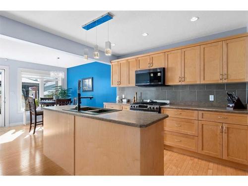 145 Rainbow Creek Drive, Fort Mcmurray, AB - Indoor Photo Showing Kitchen With Double Sink