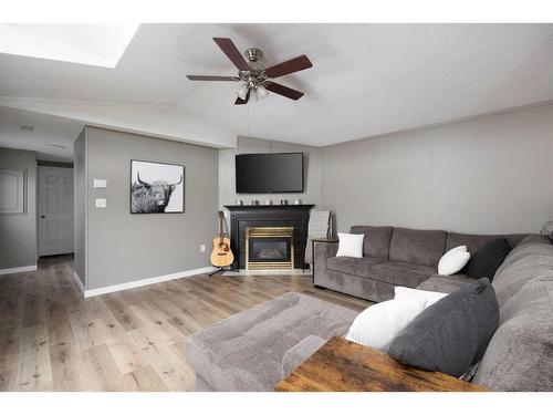 154 Grant Way, Fort Mcmurray, AB - Indoor Photo Showing Living Room With Fireplace