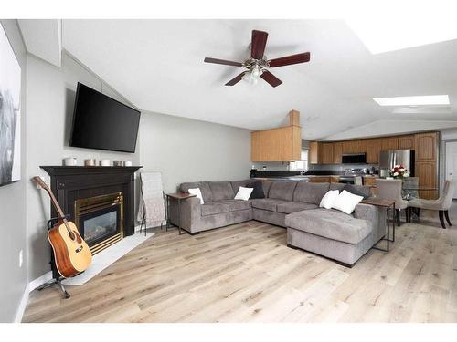 154 Grant Way, Fort Mcmurray, AB - Indoor Photo Showing Living Room With Fireplace