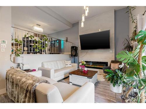 68-400 Silin Forest Road, Fort Mcmurray, AB - Indoor Photo Showing Living Room With Fireplace