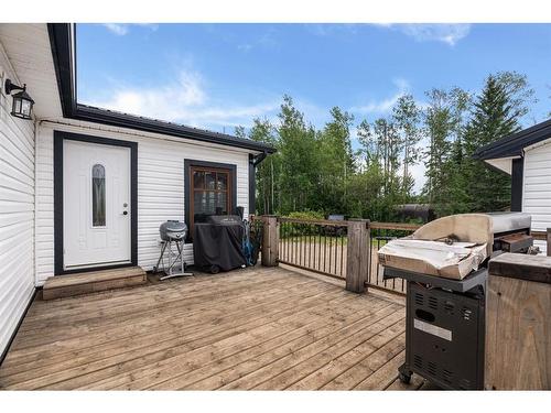 52 Poplar Crescent, Gregoire Lake Estates, AB - Outdoor With Deck Patio Veranda With Exterior