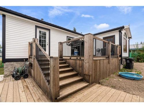 52 Poplar Crescent, Gregoire Lake Estates, AB - Outdoor With Deck Patio Veranda With Exterior