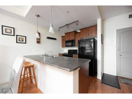 1216-204 Sparrow Hawk Drive, Fort Mcmurray, AB - Indoor Photo Showing Kitchen With Double Sink