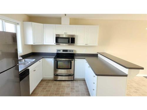 29-100 Millennium Gate, Fort Mcmurray, AB - Indoor Photo Showing Kitchen With Stainless Steel Kitchen With Double Sink