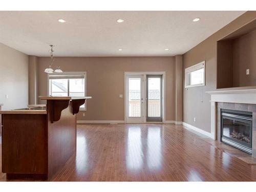 324 Falcon Drive, Fort Mcmurray, AB - Indoor Photo Showing Living Room With Fireplace